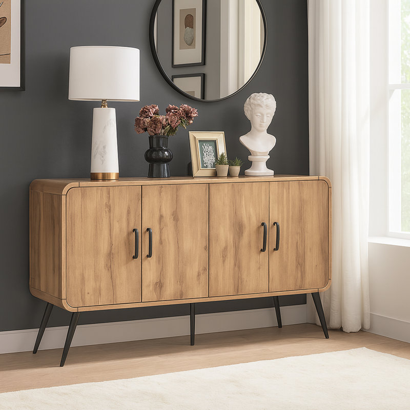 Baulch Wood Sideboard/Tv Console, Natural