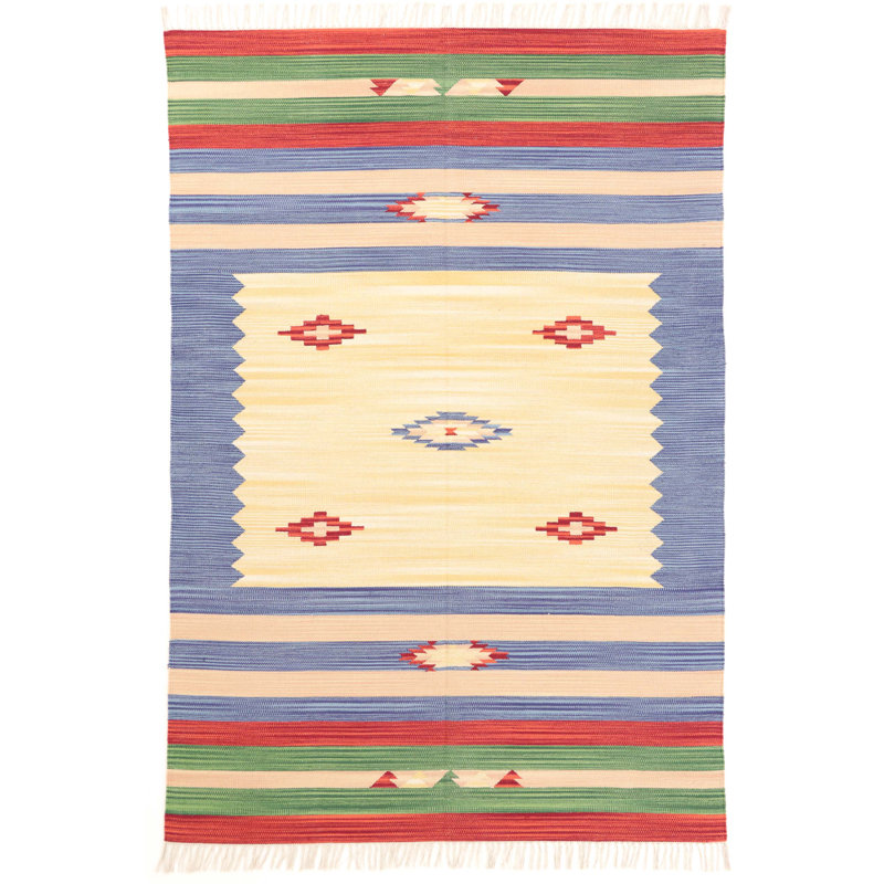 Southwestern Hand Woven Area Rug, Rectangle 140 x 200cm