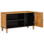 TV Cabinet With Shelf 80 X 33 X 46 Cm Solid Mango Wood-407385526
