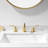 Widespread 2-handle Bathroom Faucet with Drain Assembly