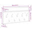 Wall-Mounted Coat Rack With Shelf 80 X 40 X 12 Cm-781975809