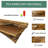 2 Piece Coffee Table Set Wood Nesting Table-18111831