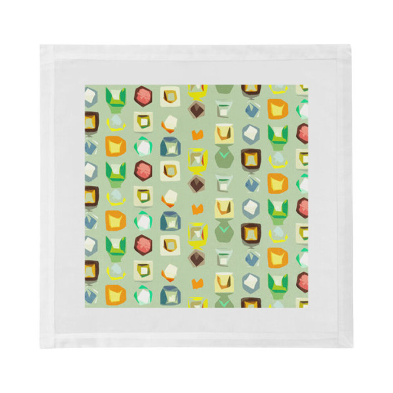 Color Pop Cotton Blend Square Napkins, Granada