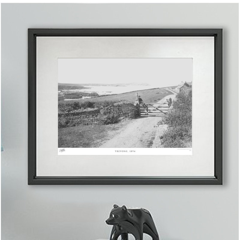 Trevone, 1894 by Francis Frith - Single Picture Frame Print, 60cm H x 80cm W x 2.3cm D