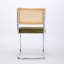 Chaise d'appoint rembourrée en velours et en tissu Teddy-480967619-488773373