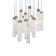 Minx Cluster LED Lights Round Pendant