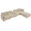 Canapé modulaire en forme de U de 154 po avec repose-pieds Cloud-506725518