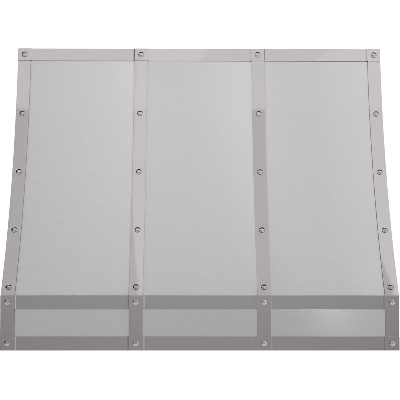 Zephyr Forte 36 in. Convertible Wall Mount Custom Range Hood in Stainless Steel