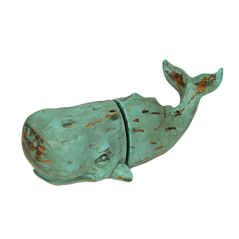 Serre-livres baleine