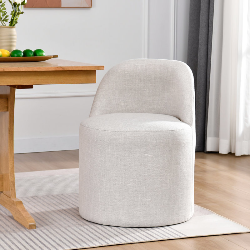 Nian 22" W Upholstered Barrel Chair