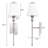 1 - Light Iron Hardwired Wallchiere-602470851