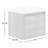 24.5" Wall-Mount Single Bathroom Vanity With Cultured Marble Top-1778752557