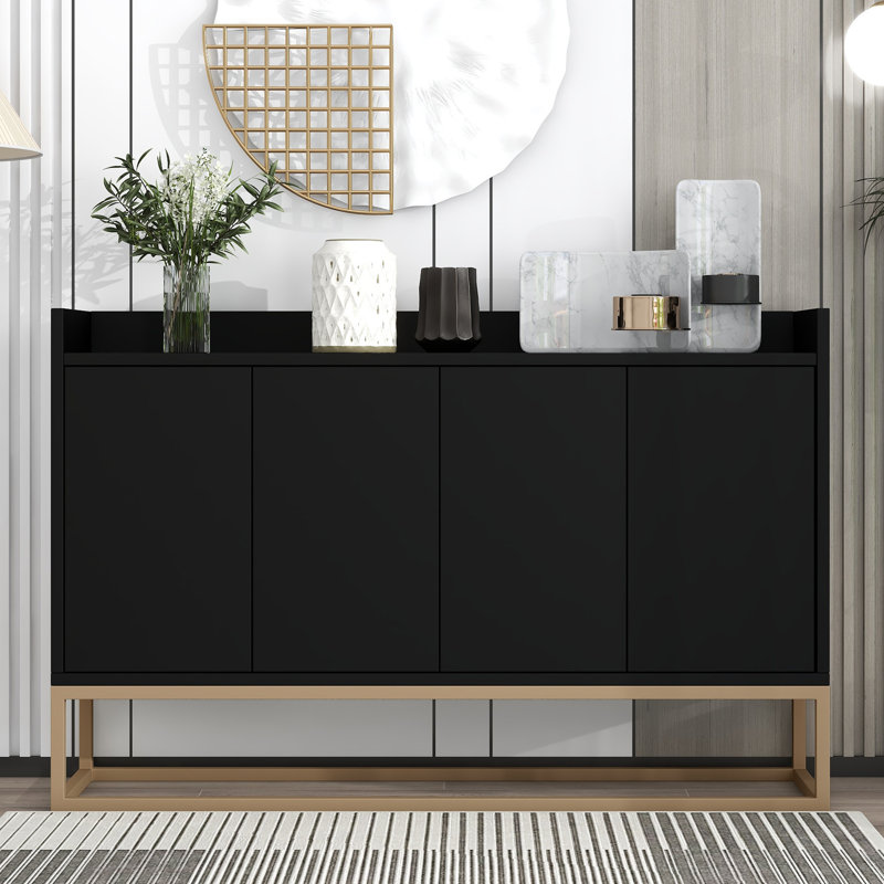 Kempsford 120cm Sideboard, Black