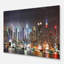 «Lit NYC Manhattan Skyline», impression de photo de paysage urbain-113139954-35124281