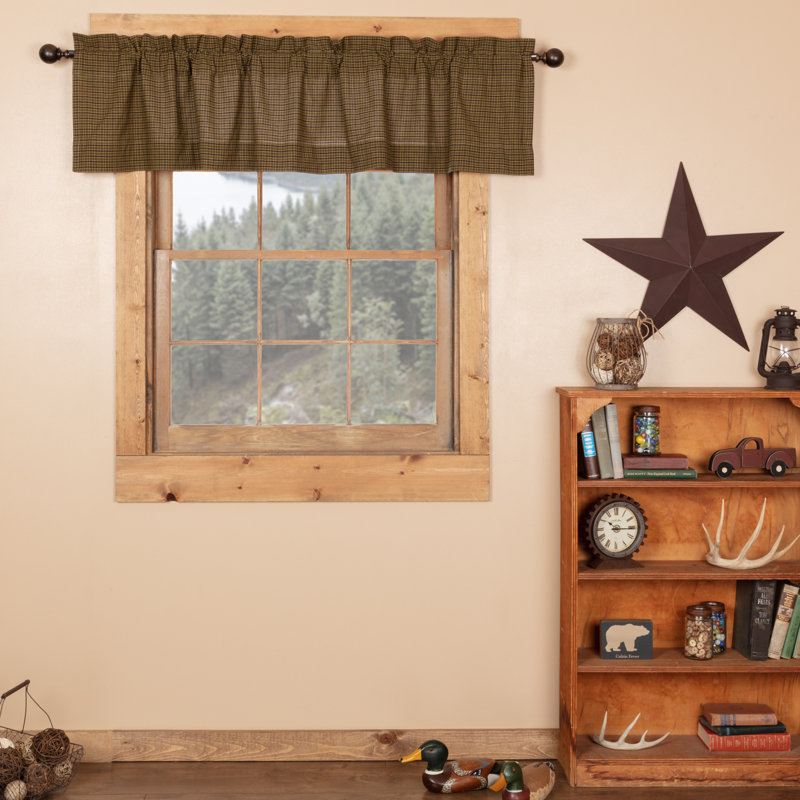 Annabelle Green 72" Window Valance