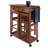 Hackett 3 Piece Drop Leaf Dining Table in Teak, 30.56'' H X 27.56'' W X 23.68'' D