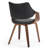 Makda 18.89'' H Faux Leather Upholstered Armchair