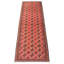 Tapis rouge en laine noué à la main de conception unique 2 pi 6 po x 9 pi 3 po Teimani