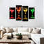 «Colorful Cocktail Drinks», reproduction sur toile-93059893