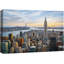 «New York Skyline Sunset», art urbain, impression sur toile, impression sur toile encadrée-126136795-126136798