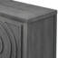 Buffet gris avec tiroirs intégrés - Fournit une armoire de rangement fonctionnelle supplémentaire pour la cuisine qui maximise l'espace-251806022