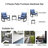 3 Pieces Outdoor Patio Bistro Set