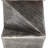 Altus Decorative Metal Cube Accent Sculpture for Tabletop Home Decor - Geometric Stacked Blocks Figurine Accent for Living Room - Silver & Metallic-2092281735