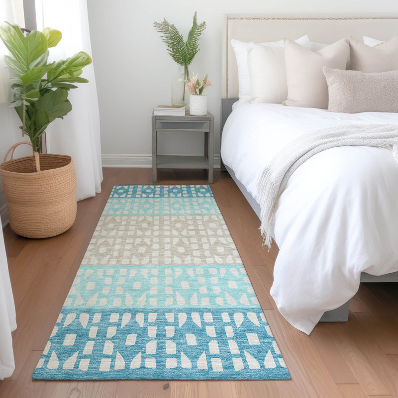  Chayden Area Rug with Non-Slip Backing, Runner 2'3" x 7'6"