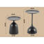Table d'appoint noire