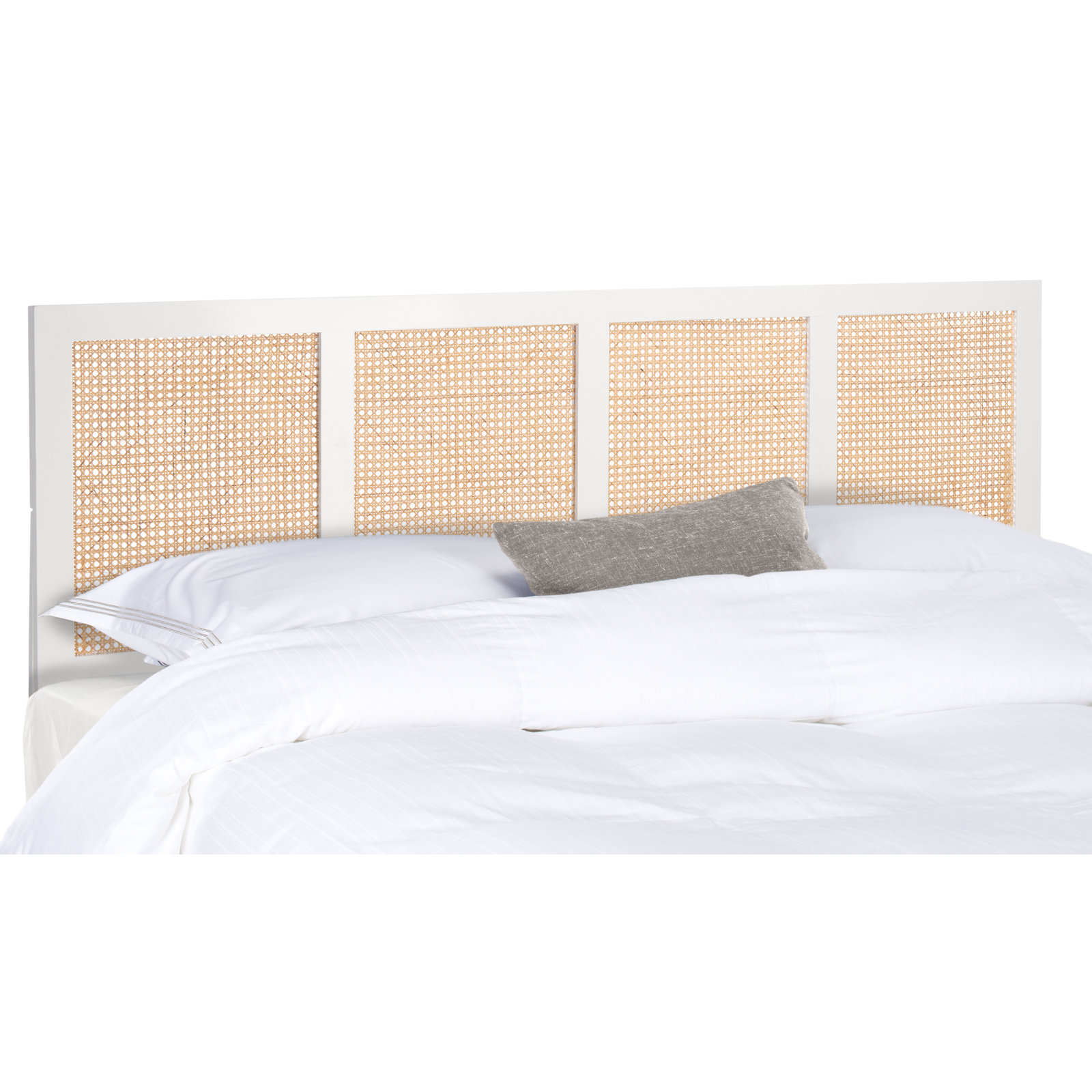 Tahoe Mango Headboard, King, White