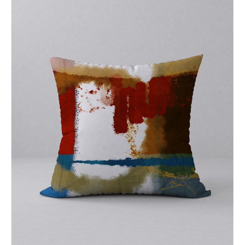 Reversible Throw Pillow, 18" x 18"