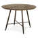 Keith Round Metal Base Dining Table
