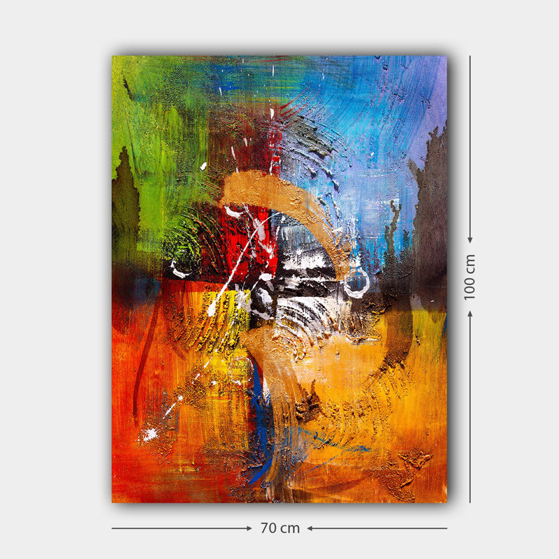 Peinture sur toile tendue