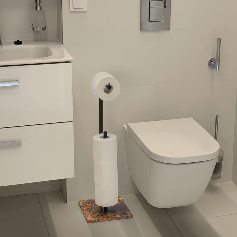 Porte-papier hygiénique sur pied