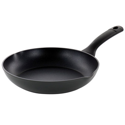 Poêle à frire en aluminium 12 pouces antiadhésive noire