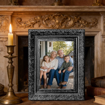 Cadre photo noir traditionnel 1PC pour photos et tablettes 11 "x 14"