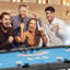 Table de poker 72 pouces pliable pour 8 joueurs avec porte-gobelets-113109324
