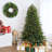 32 " Handmade Mixed Greenery Wreath