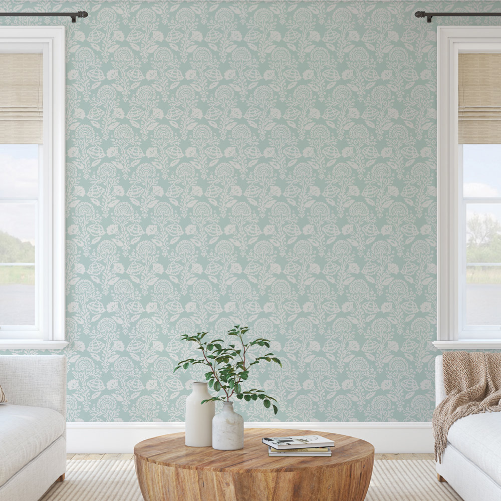 Kalaila Self-Adhesive Wallpaper Roll, Mint