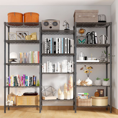 Obren 62.6'' W Metal Shelving Unit