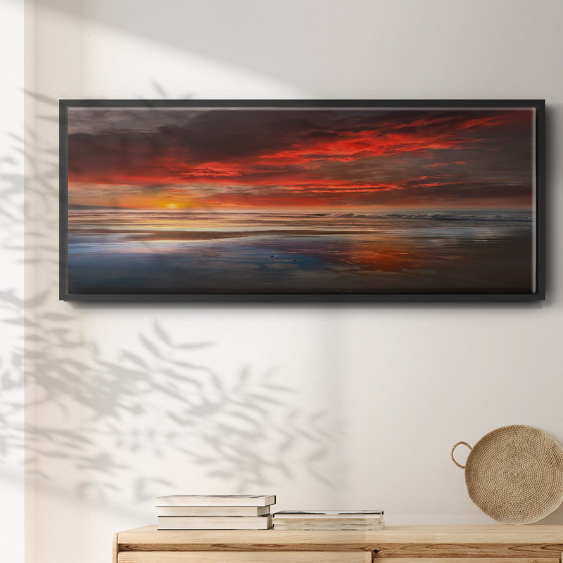 Before the Moon- Framed Canvas
