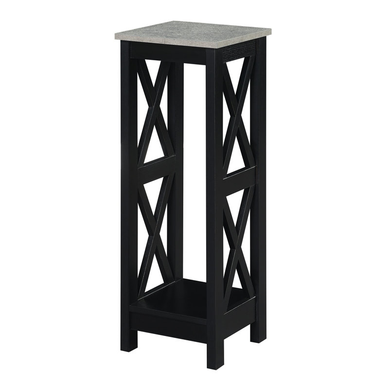 Mandeville Plant Stand, Black, 31.75" H x 11.5" W x 11.5" D