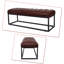 Banc rembourré en similicuir Jasier-132540028