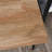 Desk With Hutch, Brown finish