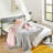 Upholstered Metal Platform Bed-474383148-484488255