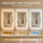 TMMV 42" W x 36" H Frameless LED Light Anti-Fog Wall Bathroom Vanity Mirror In Polished Crystal-553959784
