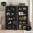 Retro Minimalism 66.9'' Tall Storage Cabinet-1934372934