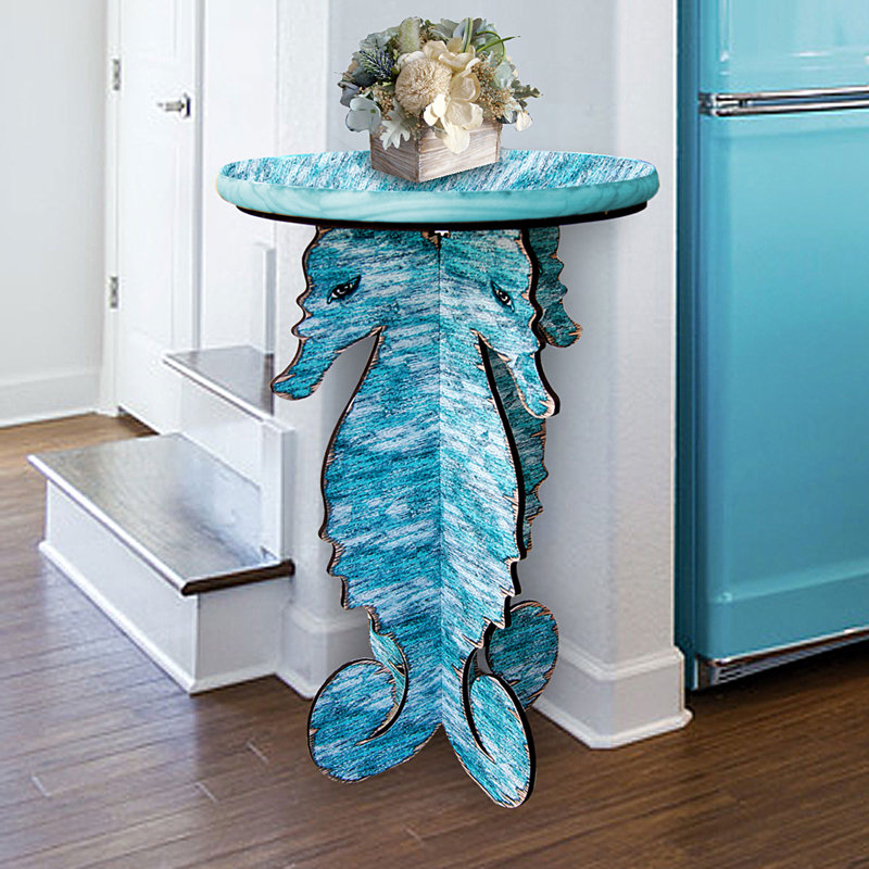 Summer-Louise Solid Wood End Table