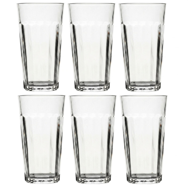 Mikasa Mable Highball Glass Set, 16 Ounce