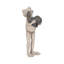 Statue de jardin Kellianne Artistic Frog & Snail Hug pour décoration de jardin